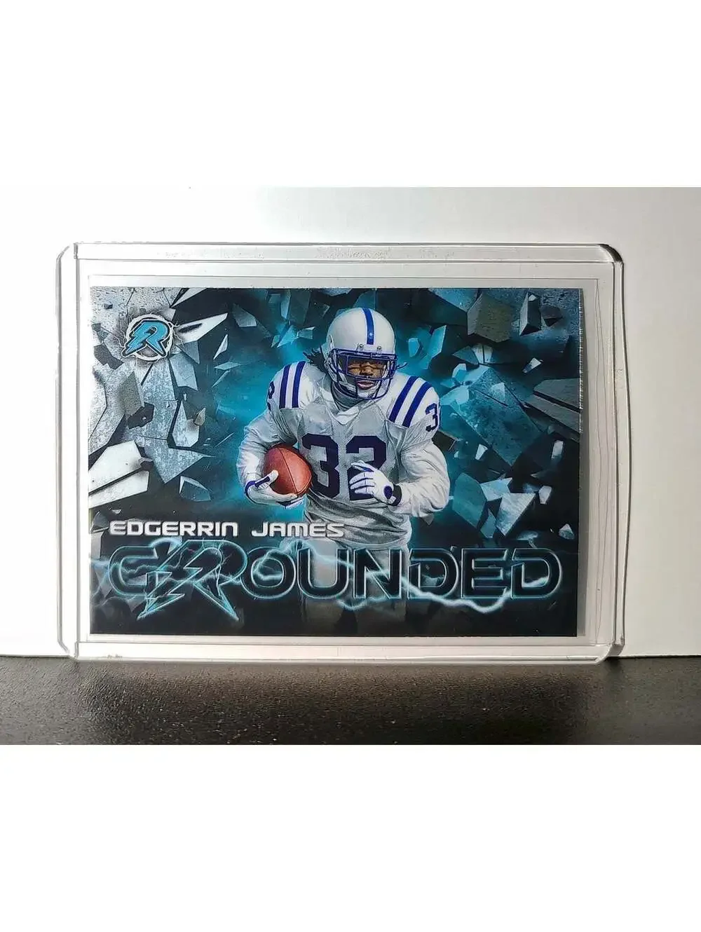Edgerrin James 2023 Topps Resurgence Grounded NFL #RG-8 Card Indianapolis Colts